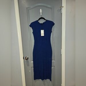 Zara Elegant Blue Dress